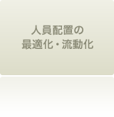 人員配置の最適化・流動化